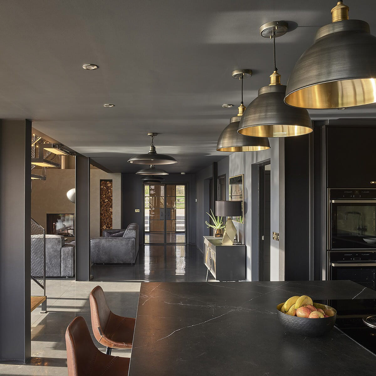 A Dazzling Display: Feature Wall with Lights