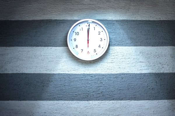 Photo clock, wall