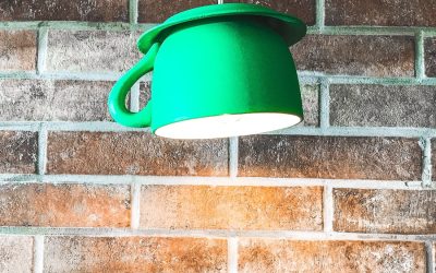 Photo "Industrial style cement material wall lamp"
