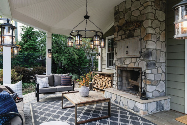 Elevate Your Outdoor Space with a Balcony Ring Chandelier