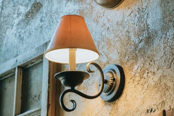Photo folding wall lamp