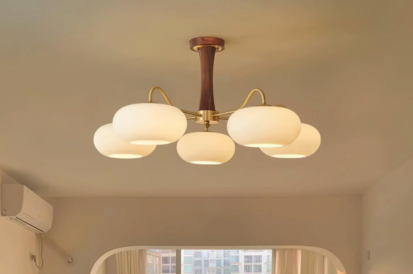 Elegant Lighting: French Persimmon Chandelier