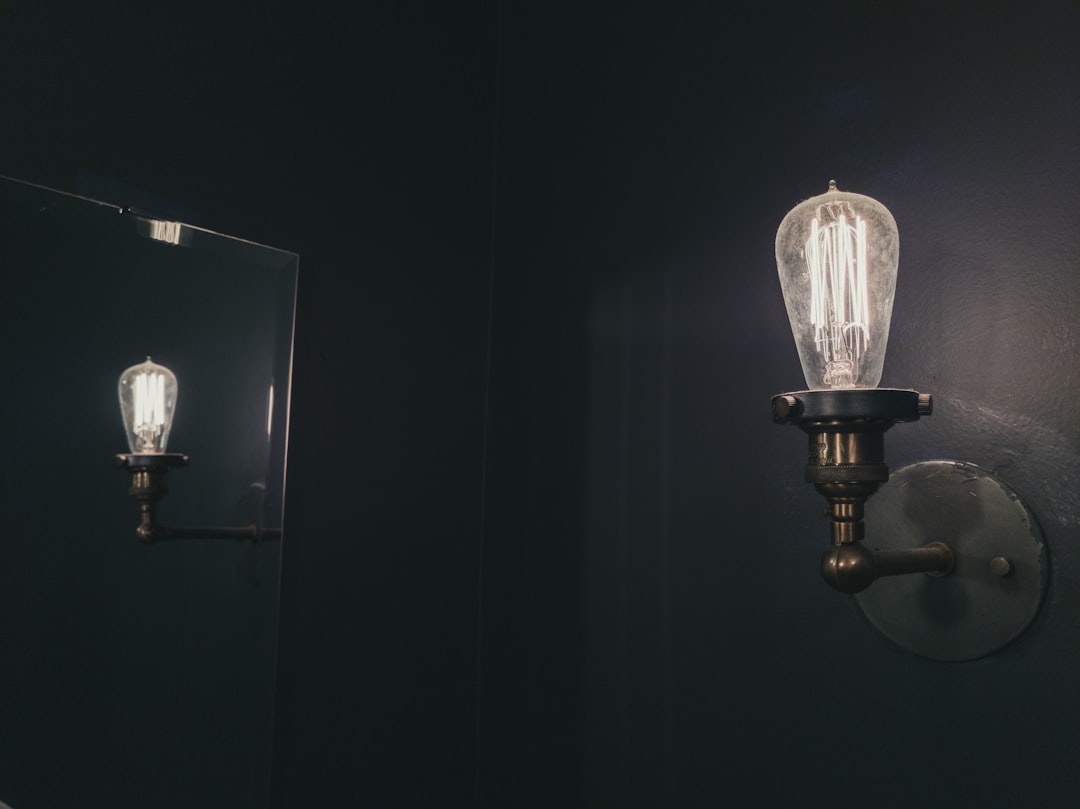 Photo plug in sconce